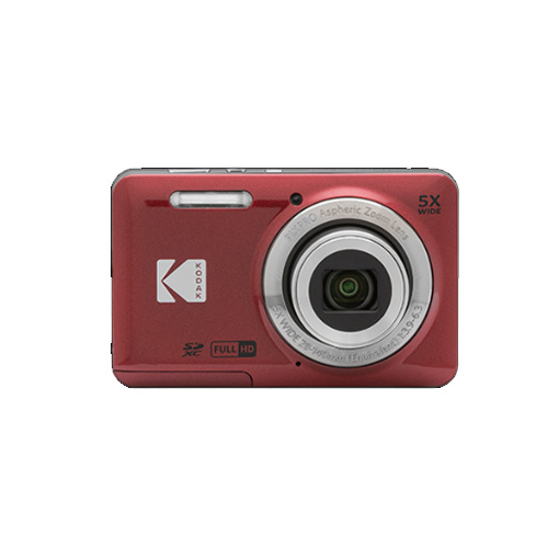 KODAK コンパクトデジタルカメラ PIXPRO FZ55RD2A　レッド